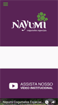 Mobile Screenshot of nayumi.com.br